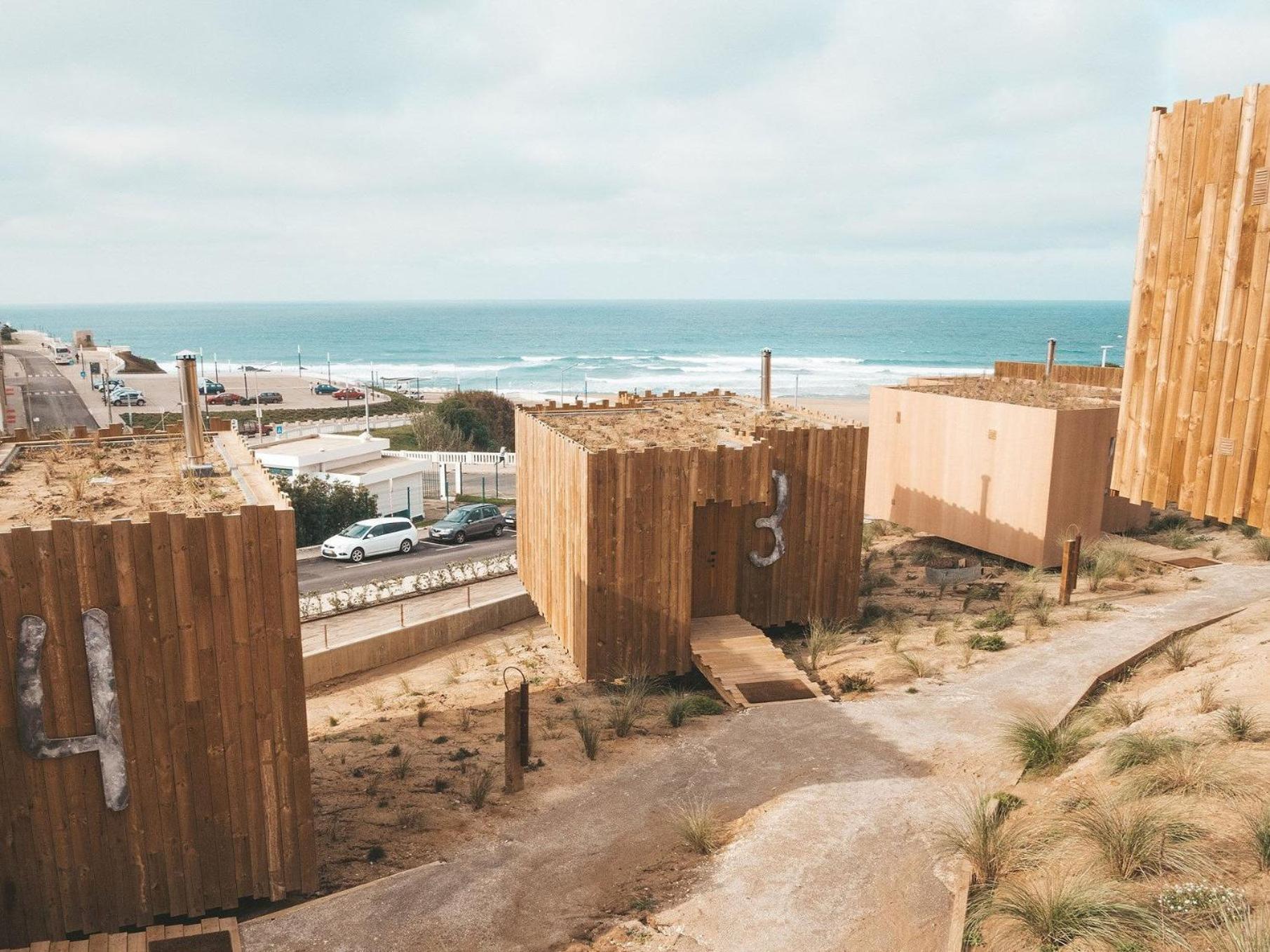 Noah Surf House Portugal Hotel ซานตาครูซ ห้อง รูปภาพ